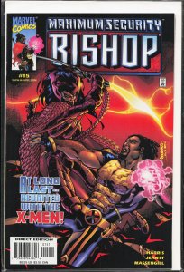 Bishop: The Last X-Man #15 (2000) Bishop