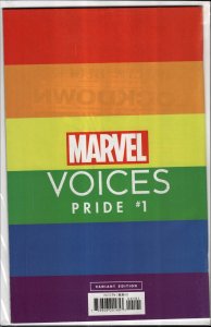 Marvel's Voices: Pride #1 (2021) Rainbow Variant