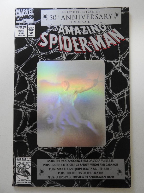The Amazing Spider-Man #365 (1992) 30th Anniversary W/Hologram! VF+ Condition!