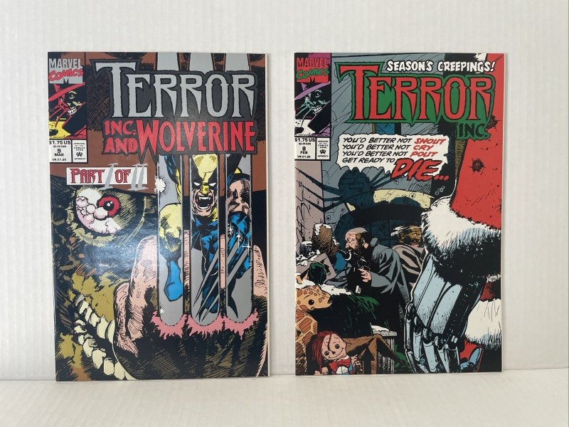 Terror Inc. #1 2 3 4 5 7 8 & 9  Lot Of 8