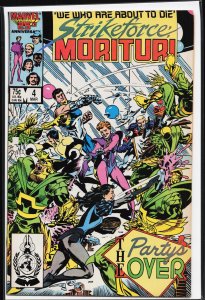 Strikeforce: Morituri #4 (1987) Strikeforce: Morituri