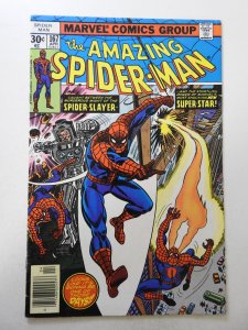 The Amazing Spider-Man #167 (1977) FN Condition! ink bc