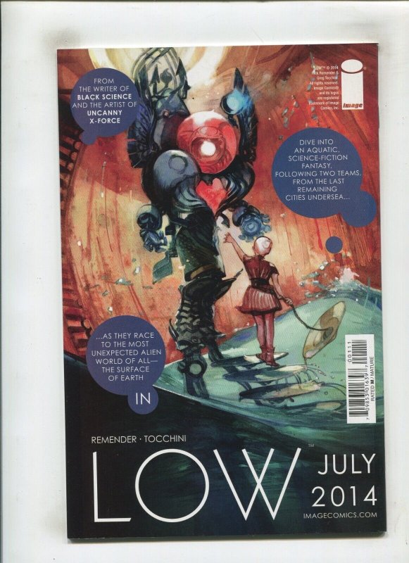 OUTCAST #1 (9.2) A DARKNESS SURROUNDS HIM!! 2014