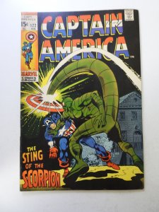 Captain America #122 (1970) FN+ condition date written on front cover