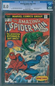 Amazing Spider-Man #145 CGC 8.0