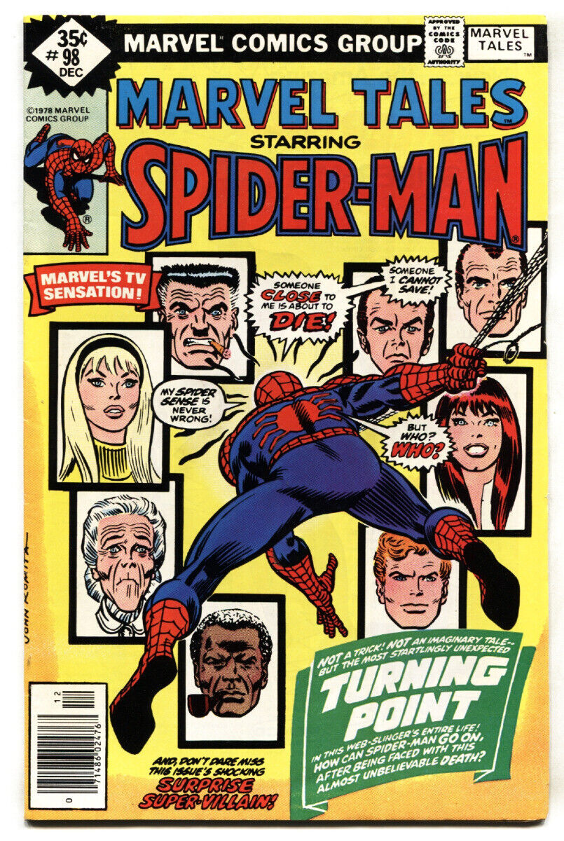 Marvel Tales #98 comic book reprint Amazing Spider-man #121 - Gwen Stacy |  Comic Books - Bronze Age, Marvel, Spider-Man, Superhero / HipComic