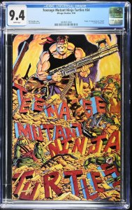Teenage Mutant Ninja Turtles #34 (9/90) Graded CGC 9.4