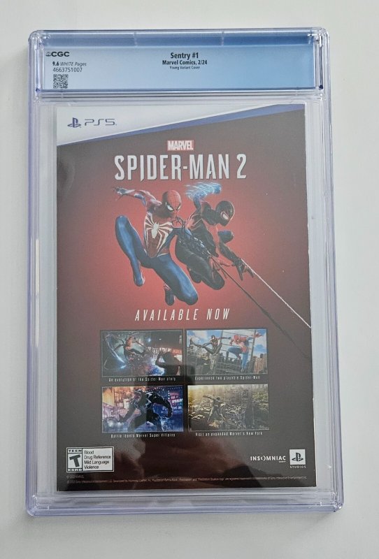 Sentry 1C CGC 9.6 (2024) Skottie Young