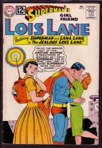 SUPERMAN'S GIRL FRIEND LOIS LANE #31 1962-LANA LANG KIS VG/FN