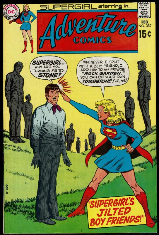 Adventure Comics 389 Starring Supergirl (Feb 1970, DC) 7.0 FN/VF