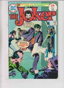 Joker #1 VF may 1975 - bronze age dc comics - batman villain gets own series