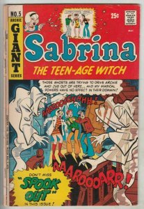 Sabrina the Teen-Age Witch #5 (Apr-72) VG+ Affordable-Grade Archie