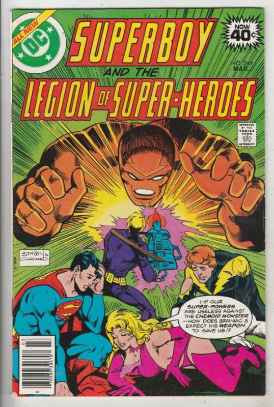 Superboy #249 (Mar-79) NM- High-Grade Superboy, Legion of Super-Heroes