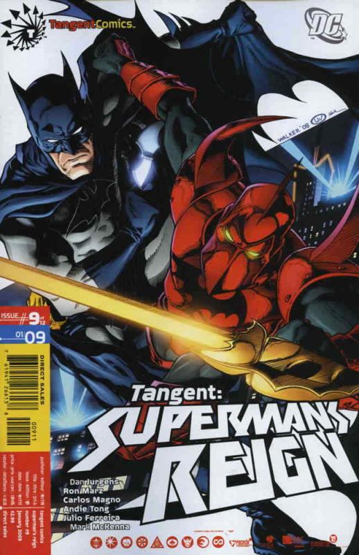 Tangent: Superman’s Reign #9 VF/NM; DC | save on shipping - details inside