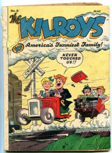 The Kilroys #8 1948--1st appearance of Moronica by Milt Gross- FAIR