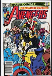 The Avengers #211 (1981) The Avengers