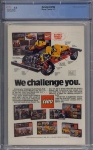 DAREDEVIL  #168 CGC 8.0 1ST ELEKTRA WHITE PAGES 