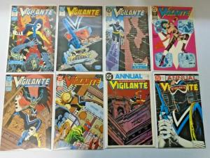 Vigilante lot #1-49 + 2 Annuals 47 diff books (missing 2) avg 8.5 VF+ (1983)