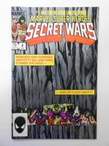 Marvel Super Heroes Secret Wars #4 (1984) VF Condition!