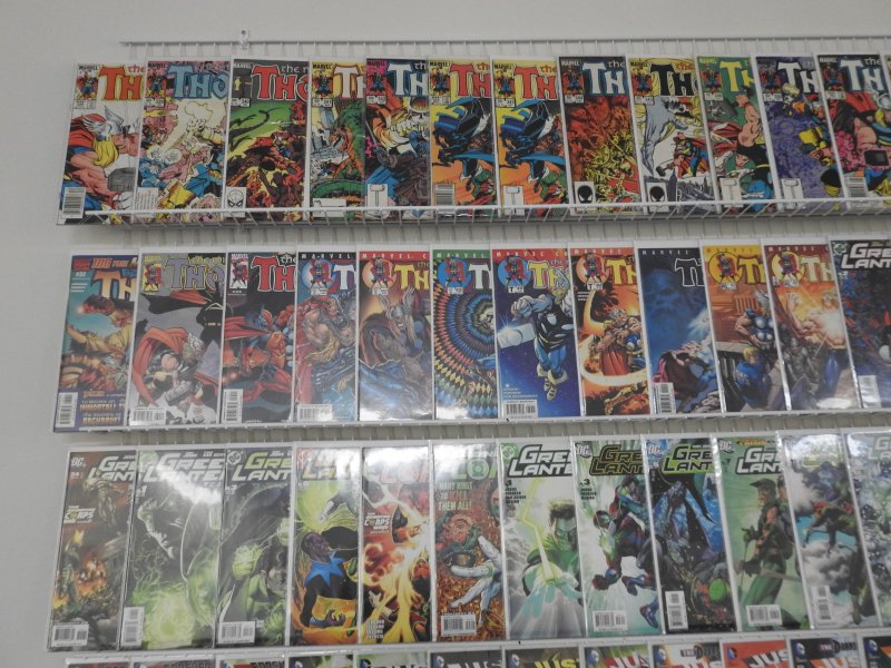 Huge Lot 140+ Comics W/ Thor, Amazing Spider-Man, Green Lantern, +More! Avg VF!