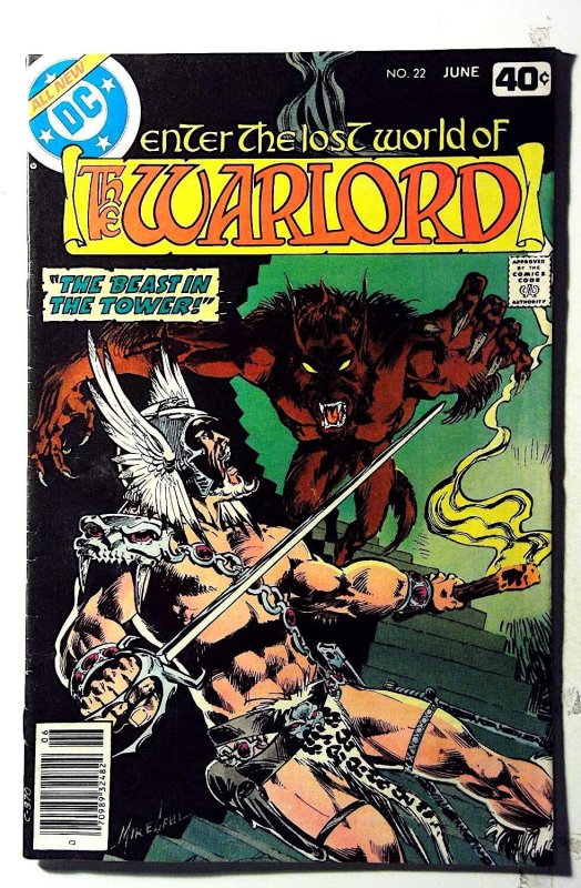 Warlord #22 (1979) DC Comics Newsstand 1st Print Comic Book