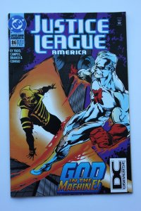 Justice League America #86 DC Universe Corner Box Variant (1994) VF