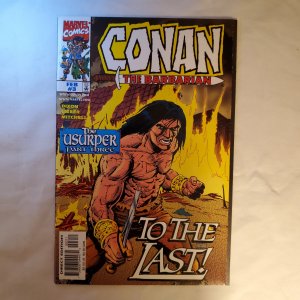 Conan the Usurper 3 Very Fine- Cover by Steve Lieber