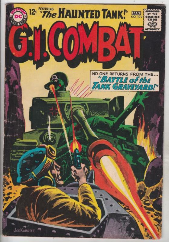 G.I. Combat #109 (May-65) FN/VF Mid-High-Grade The Haunted Tank