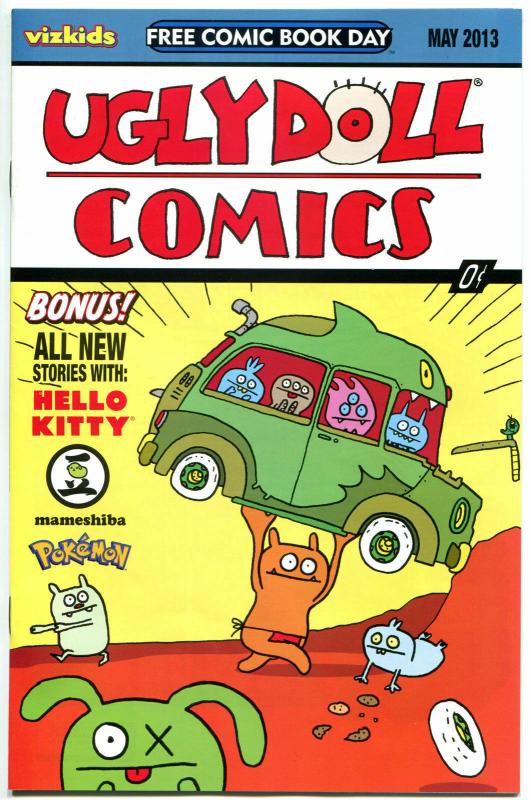 UGLY DOLL COMICS, NM, Pokemon, Hello Kitty, FCBD, 2013, more promos in store