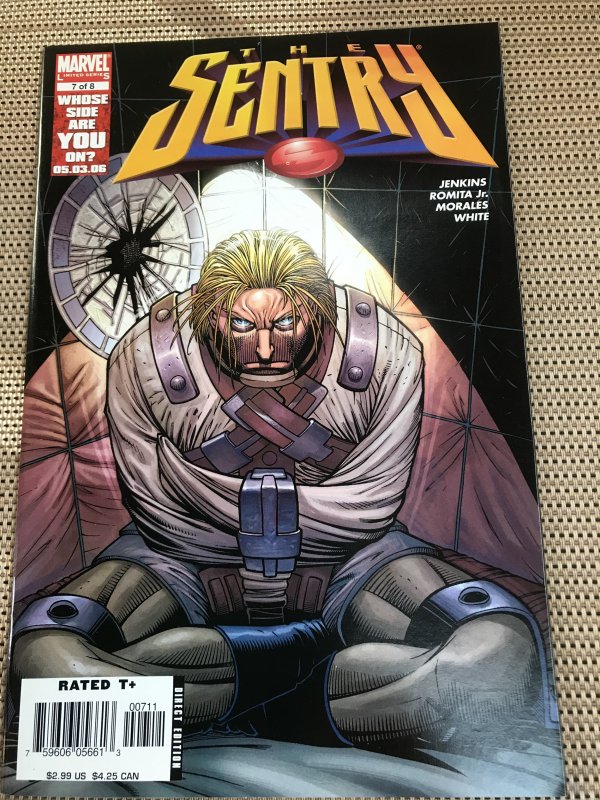 THE SENTRY #7 : Marvel 2005 mini series NM-; Straight Jacket cover