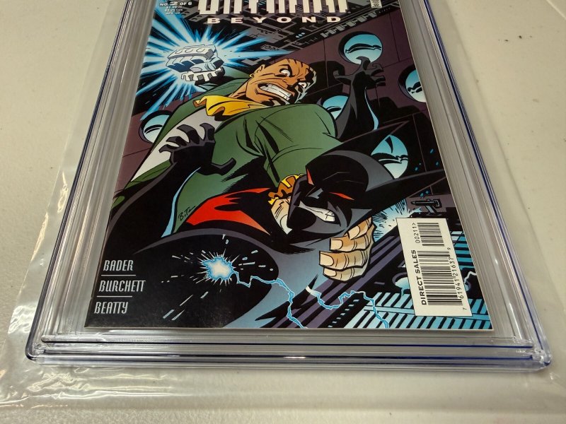 Batman Beyond # 2 CGC Graded 9.6 DC Comic Book 1999 Limited Series JH31