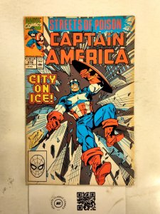 Captain America #372 FN+ Marvel Comics comic book 33 JW70