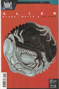 Alien Black White & Blood # 2 Variant Cover NM Marvel 2024 [S2]
