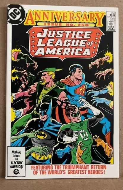 Justice League of America #250 Direct Edition (1986) VF/NM