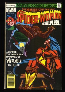 Spider-Woman (1978) #6 FN+ 6.5 Werewolf by Night!