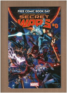 Secret Wars #0 Marvel Comics Free Comic Book Day 2015 Spider-man Thor NM- 9.2