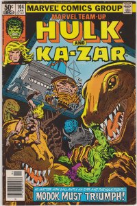 Marvel Team-Up #104 (1981)