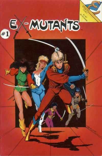 Ex-Mutants (1986 series) #1, VF (Stock photo)