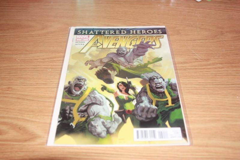 Avengers # 20 vol 4 MARVEL 2012  , hydra +SHATTERED HEROES HULK THOR