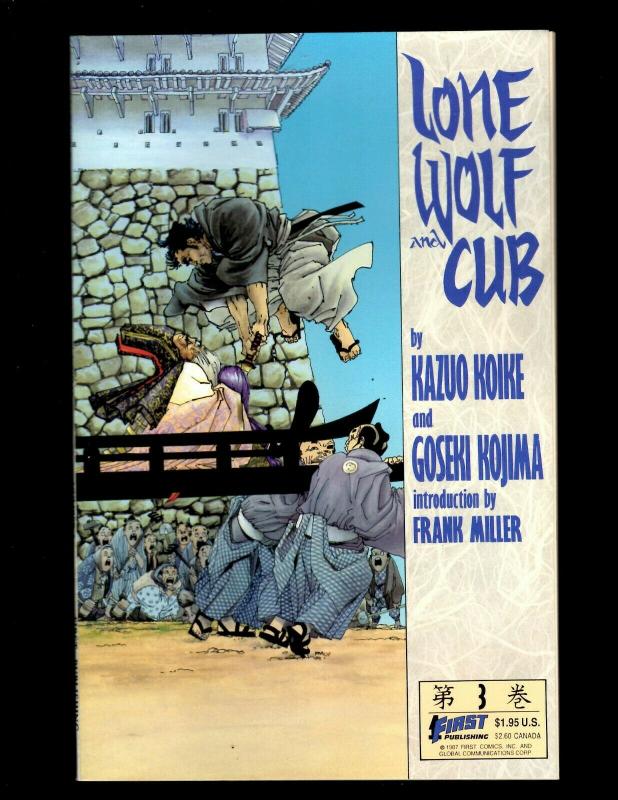 Lot of 10 Lone Wolf and Cub First Comic Books #2 3 4 5 6 7 8 9 10 11 JF20