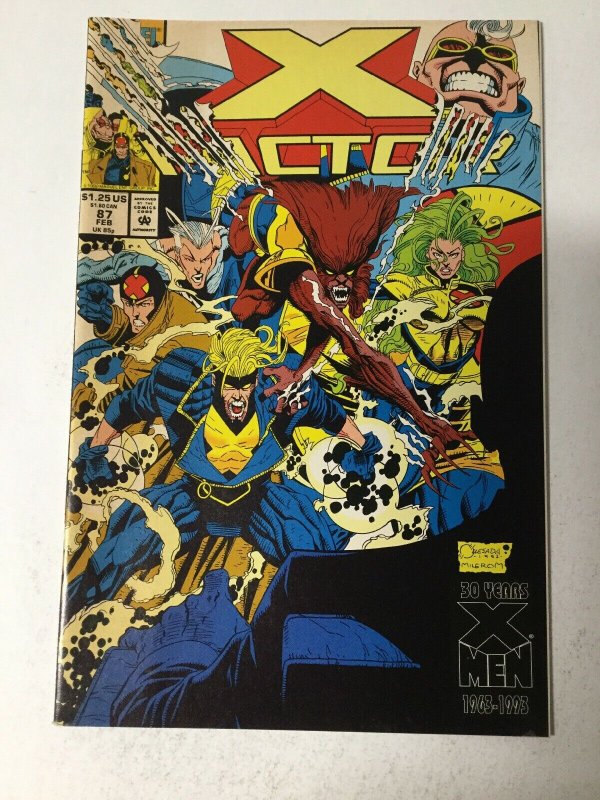 X-factor 87 Vf Very Fine 8.0 Marvel