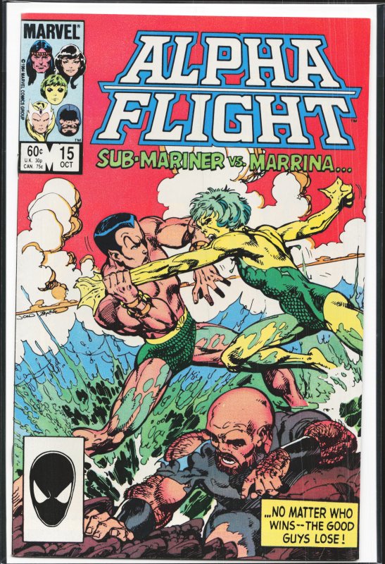 Alpha Flight #15 (1984) Alpha Flight