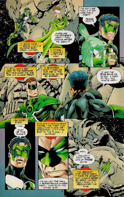 From DC's THE FINAL NIGHT maxi-series: GL PARALLAX #1 & SPECTRE #47 • (1996)