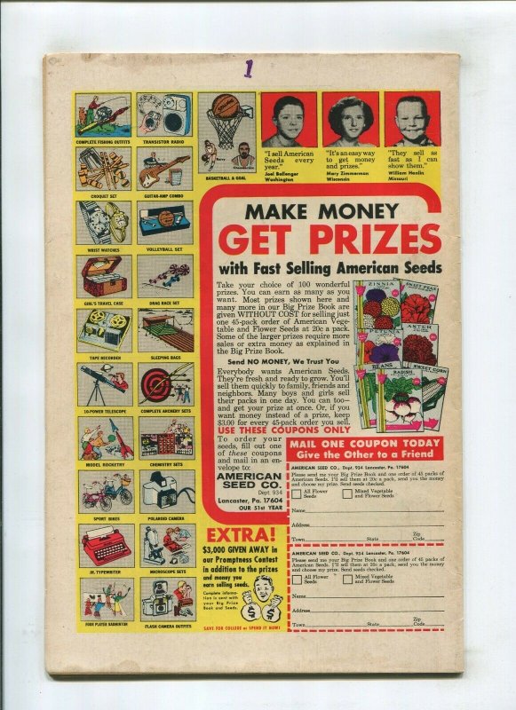 SUPERBOY #154 (4.5) BLACKOUT! 1969