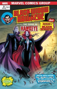 Black Widow & Hawkeye #2 Carnero Vampire Variant