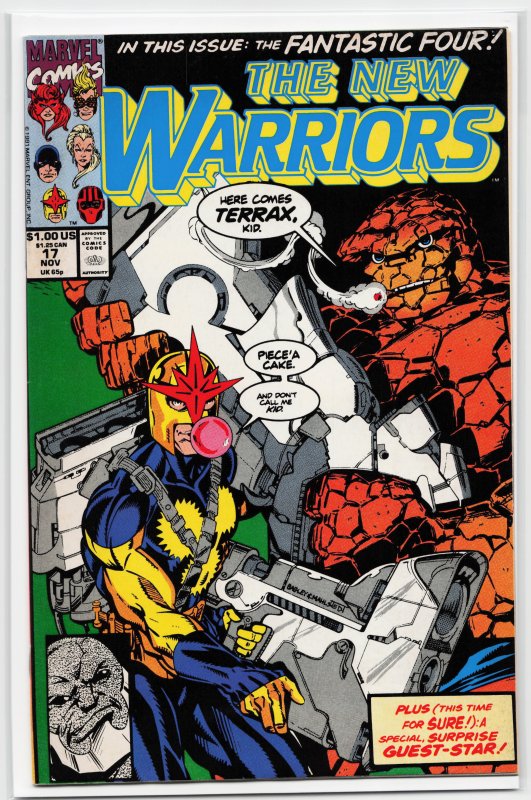 The New Warriors #17 (1991) New Warriors