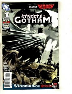 Lot of 8 Streets of Gotham DC Comic Books 9 8 7 5 4 3 2 1 Batman Joker SM11