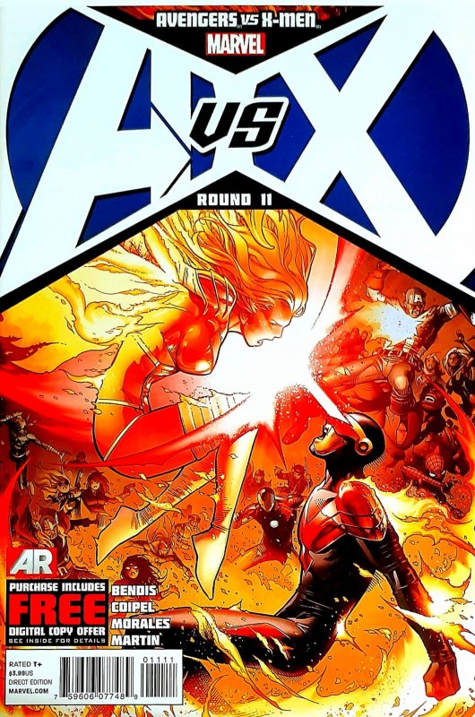 AVX Avengers Vs. X-Men #11 (2012) Phoenix Jean Grey Cyclops Mutants VF NM