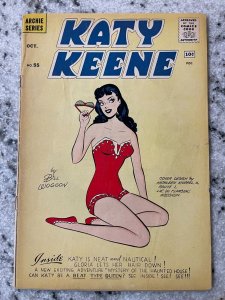 Katy Keene # 55 FN Archie Series Comic Book Golden Age Jughead Betty 2 J877