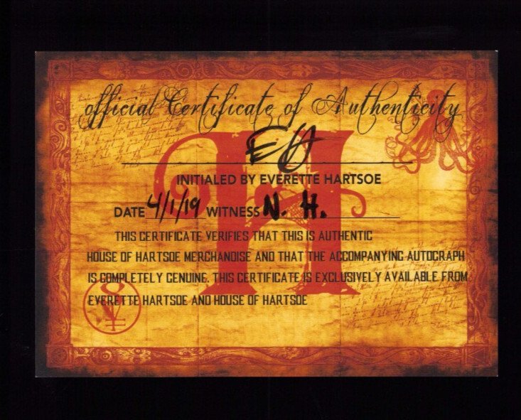 Stryke 11 x 17 Print By Everette Hartsoe. SIGNED w/COA